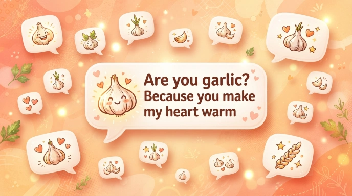 Cheesy Garlic Pickup Lines