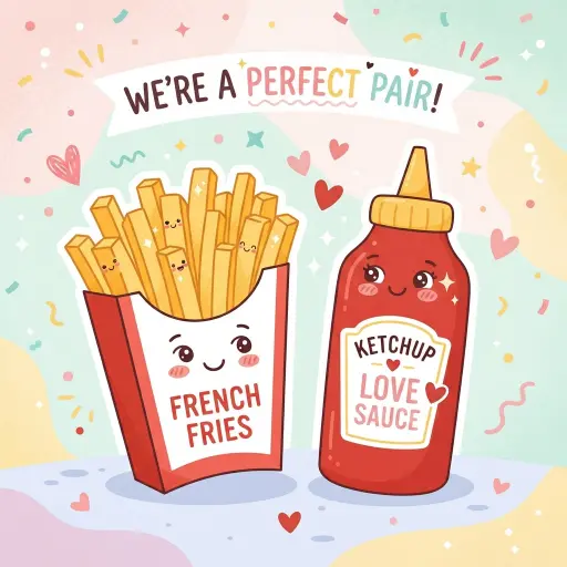 Romantic Fries Pickup Lines