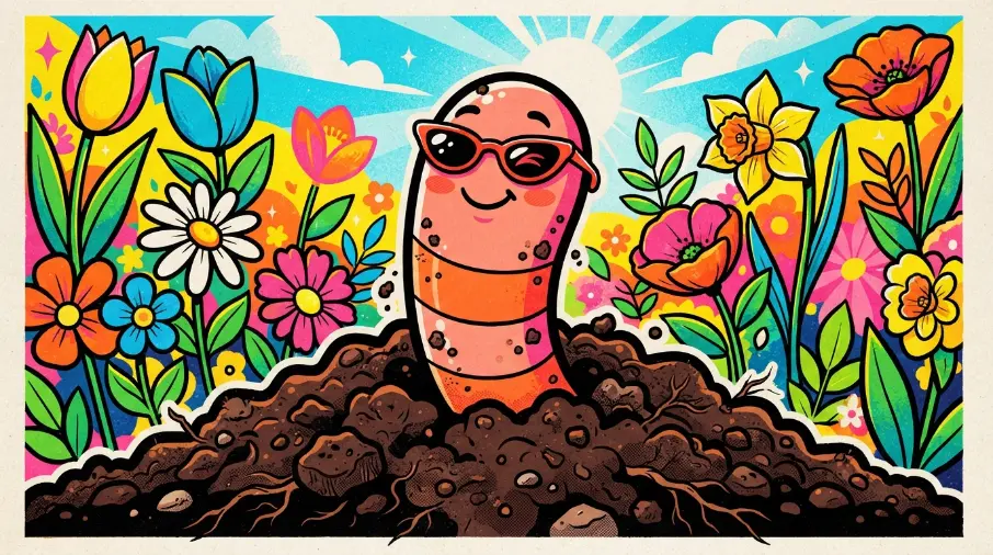 Cute Earthworm Pickup Lines