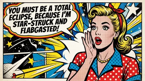 Cute Flabbergasted Pickup Lines