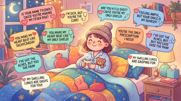 cute-flu-pickup-lines