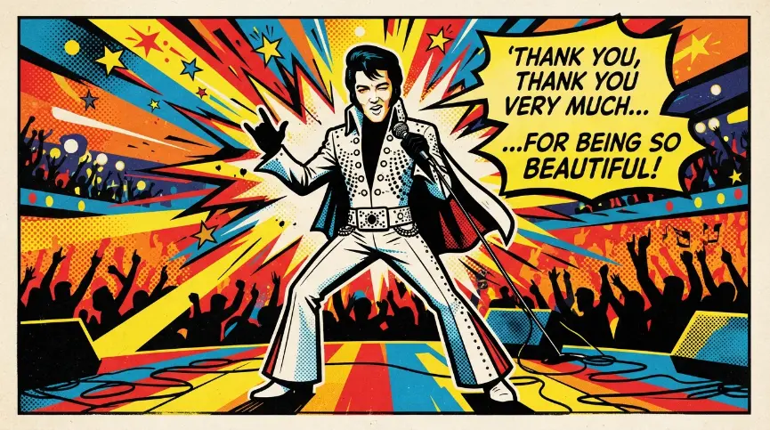 Flirty Elvis Pickup Lines