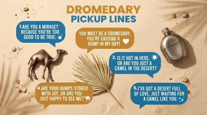 Funny Dromedary Pickup Lines