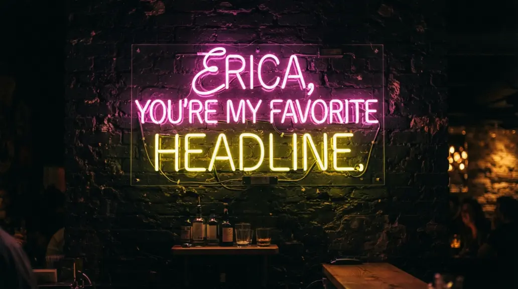 Funny Erica Pickup Lines