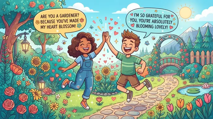 Funny Grateful Pickup Lines That Bring Laughter