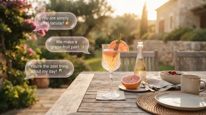Grapefruit Pickup Lines For Crush
