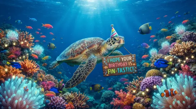 Romantic Fish Birthday Pickup Lines