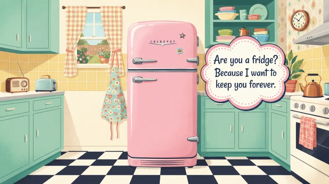 Romantic Fridge Pickup Lines