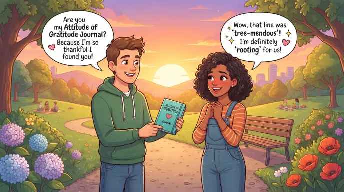Sweet Grateful Pickup Lines to Make Someone Smile