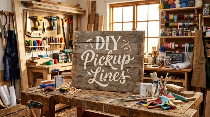 Bold DIY Pickup Lines
