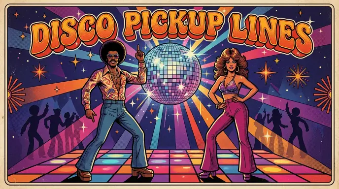 Disco Pickup Lines for Dancers