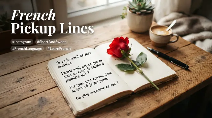 Flirty French Pickup Lines 