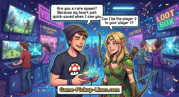 Game Pickup Lines
