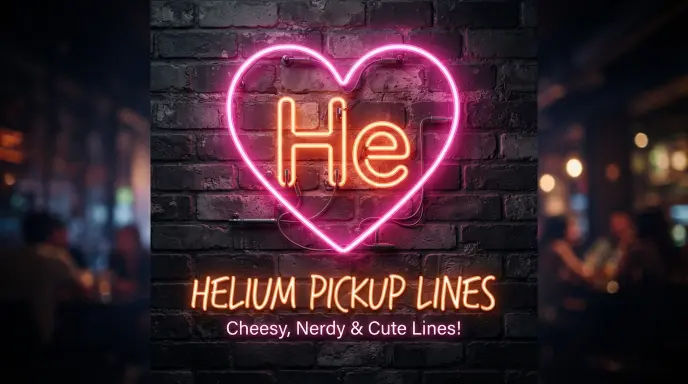 Helium Pickup Lines