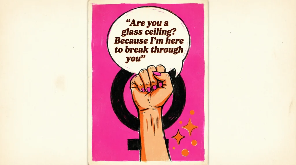 Bold Feminism Pickup Lines