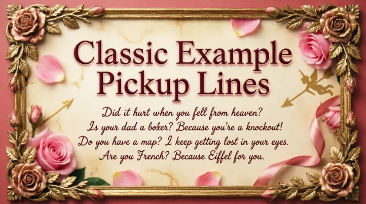 Clever Example Pickup Lines