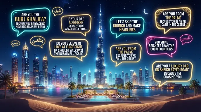 Cute Dubai Pickup Lines
