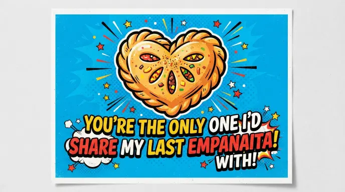 Cute Empanada Pickup Lines