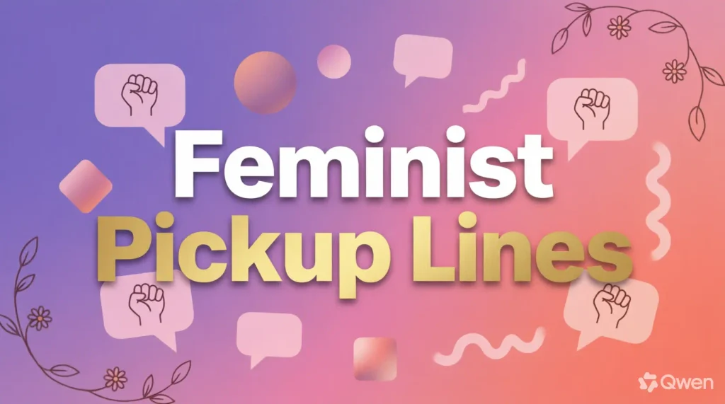 Cute Feminist Pickup Lines