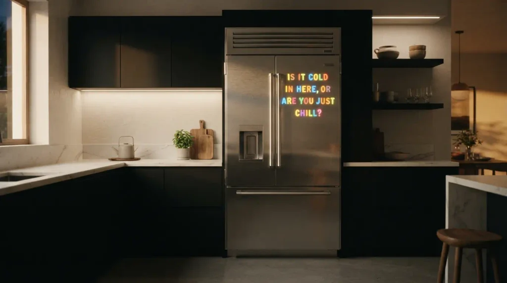 Cute Fridge Pickup Lines