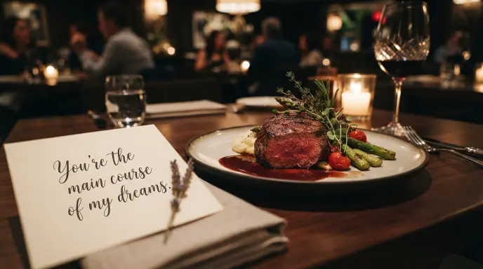 Dinner Date Entree Pickup Lines