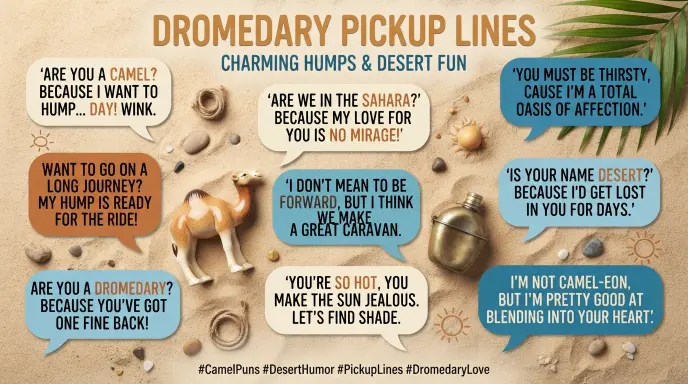 Dromedary Pickup Lines