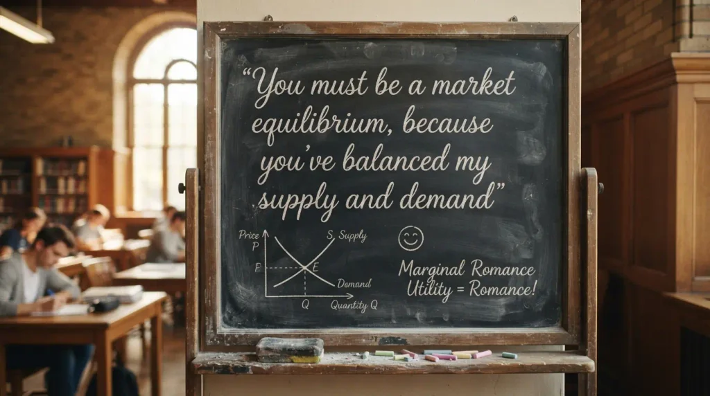 Economics Pickup Lines for Texting
