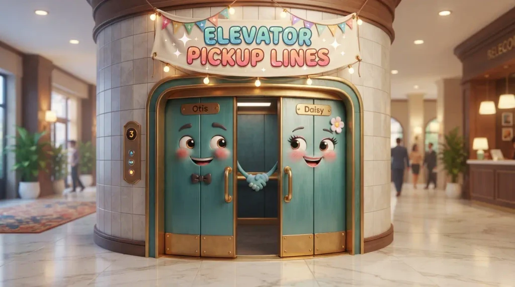 Elevator Pickup Lines