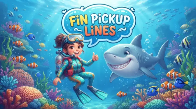 Fin Pickup Lines