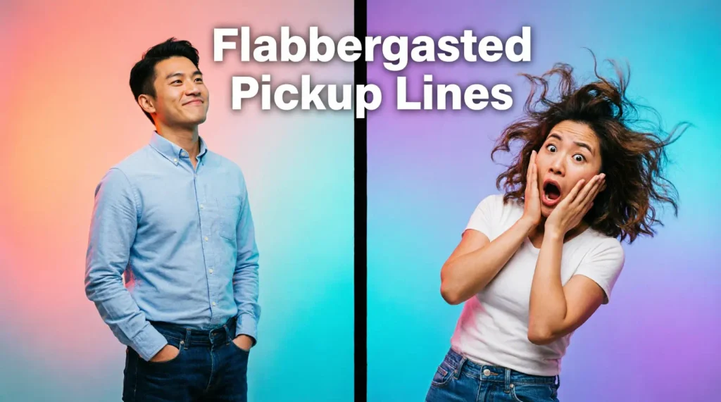 Flabbergasted Pickup Lines for Your Crush