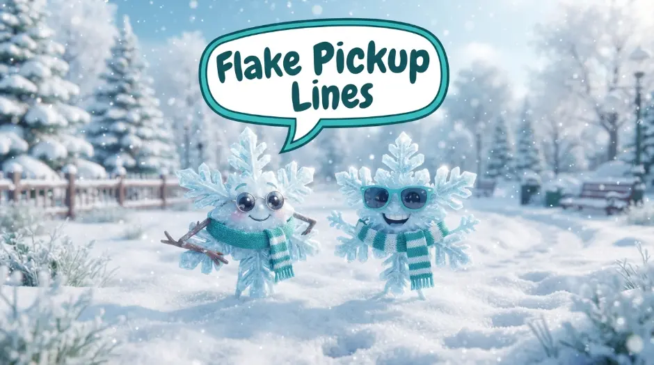 Flake Pickup Lines