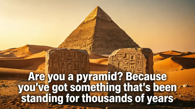 Flirty Egyptian Pickup Lines to Turn Up the Charm