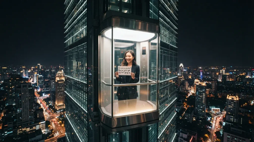 Flirty Elevator Pickup Lines