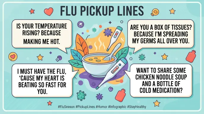 Flu Pickup Lines