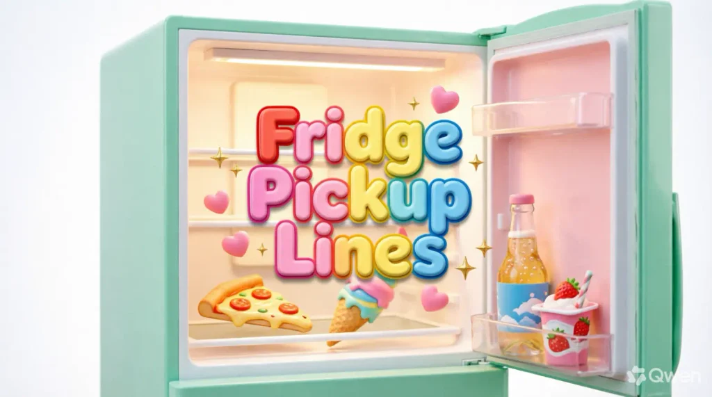 Fridge Pickup Lines