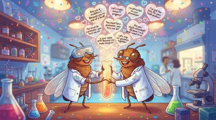 Funny Drosophila Pickup Lines