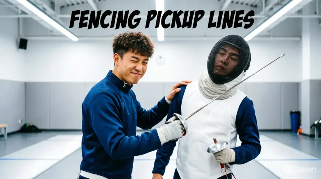 Funny Fencing Pickup Lines