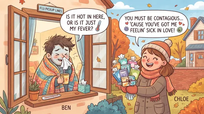 Funny Flu Pickup Lines