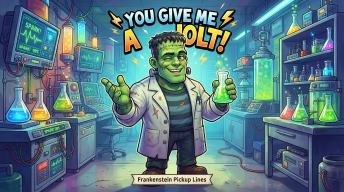 Funny Frankenstein Pickup Lines