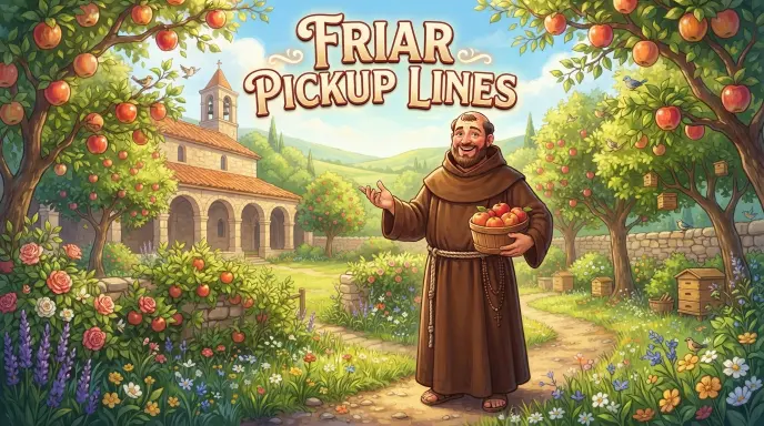 Funny Friar Pickup Lines