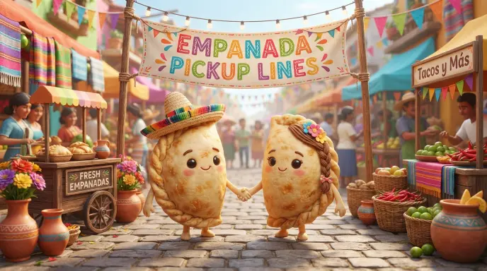 Romantic Empanada Pickup Lines