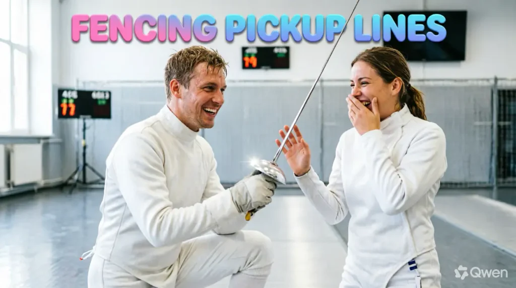 Romantic Fencing Pickup Lines
