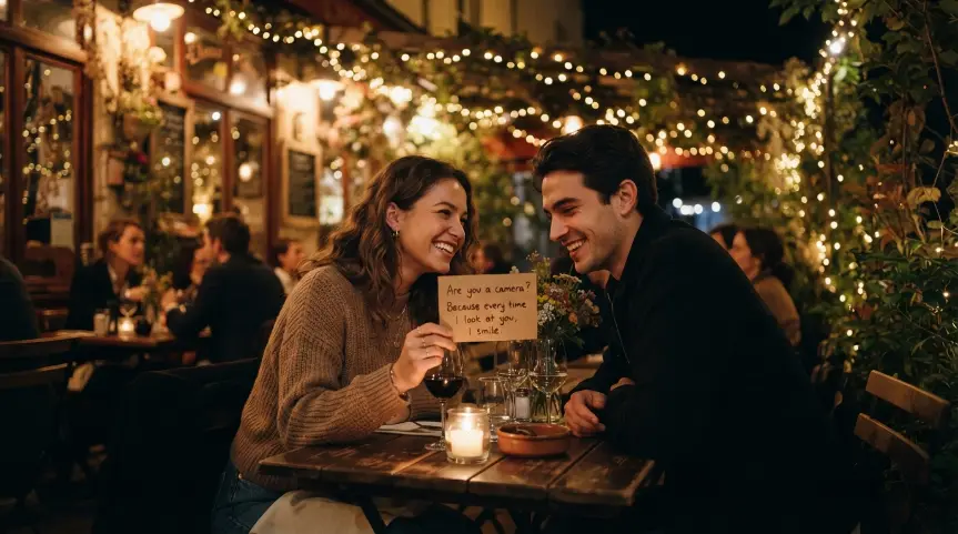 Romantic Flirt Pickup Lines