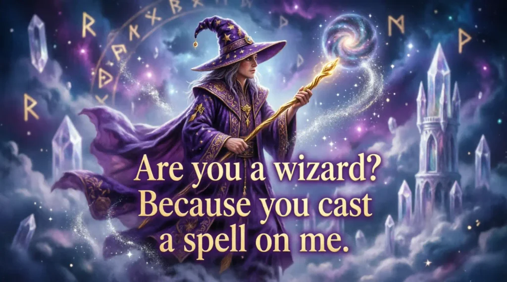 Wizard and Witch Pickup Lines