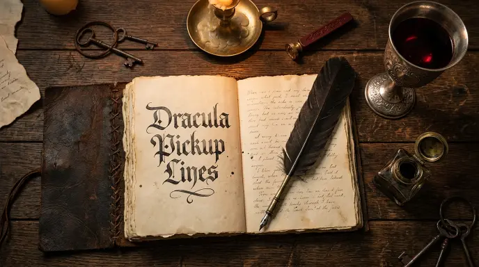 Bold Dracula Pickup Lines