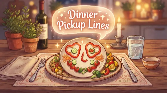 Dinner Pickup Lines