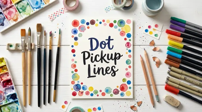 Dot Pickup Lines for Texting