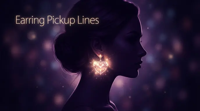 Earring Pickup Lines for Her