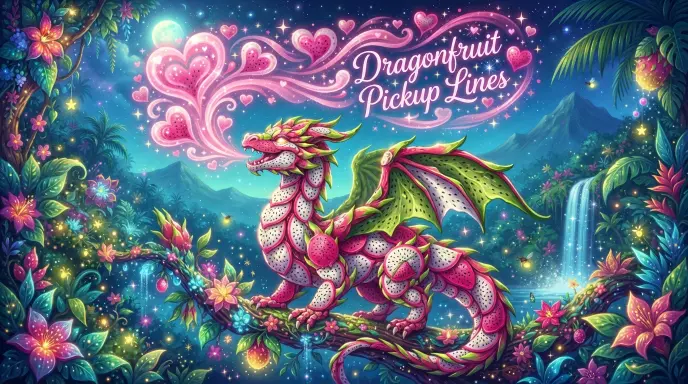 Funny Dragonfruit Pickup Lines