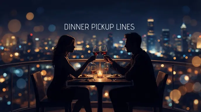 Romantic Dinner Pickup Lines